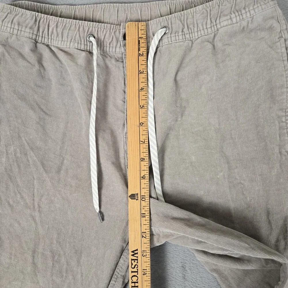Vuori Optimist Corduroy‎ Pants Mens Large 32x30 Brown Drawstring V440